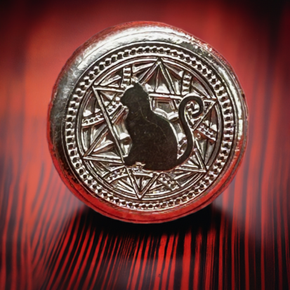 1 Troy Oz Silver Round, Sitting Cat, Heirloom-Quality Collectible, Ideal Gift for Pirate Enthusiasts - Image 5