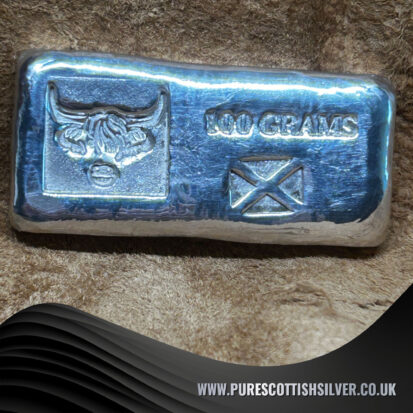 100g Highland Cow Bar, Investment Silver, Memorable Gift for Bullion Enthusiasts 4