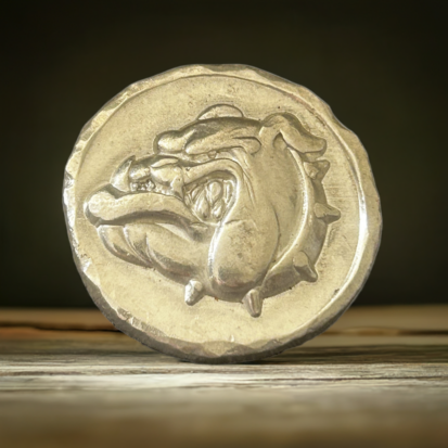 1 Troy oz Silver Round, 3D Handpoured Bulldog Coin for Collectors, Unique Gift for Dog Lovers - Image 8