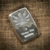 1 Troy oz cannabis leaf bar, 999fs, solid silver, handmade in Scotland, perfect silver gift - Image 10