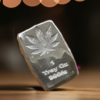 1 Troy oz cannabis leaf bar, 999fs, solid silver, handmade in Scotland, perfect silver gift - Image 6