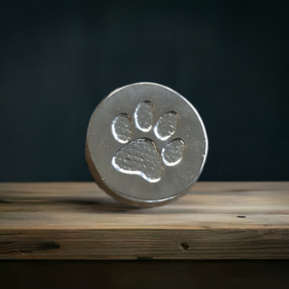 1 oz Pawprint Round - Image 7