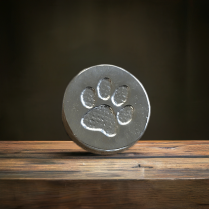 1 oz Pawprint Round - Image 5