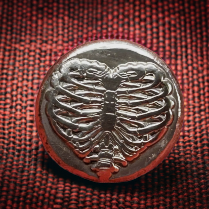 1 Troy Oz Silver Round, Heart Ribs Design, Heirloom-Quality Collectible, Ideal Gift for Pirate Enthusiasts - Image 8