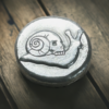 Gothic 1 Troy Oz Silver Round with Skull Snail Motif, Handcrafted Pure Silver Coin, Ideal for Collectors or Unusual Gift - Image 9