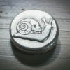 Gothic 1 Troy Oz Silver Round with Skull Snail Motif, Handcrafted Pure Silver Coin, Ideal for Collectors or Unusual Gift - Image 3