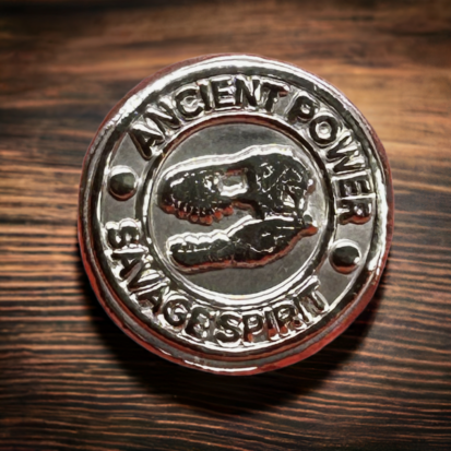 1oz Solid Silver T-Rex Skull Round - Exquisite Detail, Investment Piece, Great for Dinosaur Lovers & Silver Collectors - Image 12