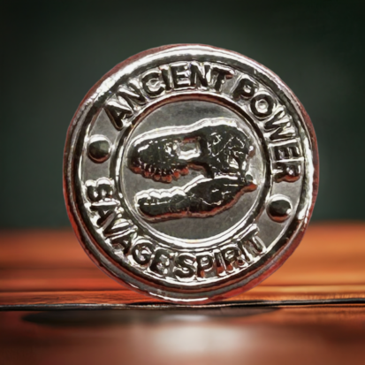 1oz Solid Silver T-Rex Skull Round - Exquisite Detail, Investment Piece, Great for Dinosaur Lovers & Silver Collectors - Image 4