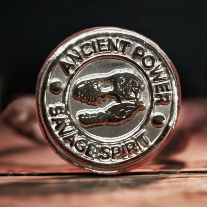 1oz Solid Silver T-Rex Skull Round - Exquisite Detail, Investment Piece, Great for Dinosaur Lovers & Silver Collectors - Image 9