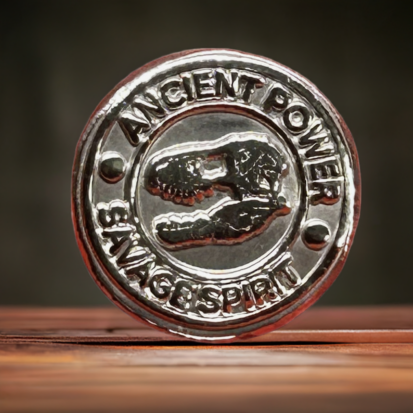 1oz Solid Silver T-Rex Skull Round - Exquisite Detail, Investment Piece, Great for Dinosaur Lovers & Silver Collectors - Image 11