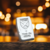 1 troy oz pressed saltire shield bar, 999fs, solid silver, handmade Scottish silver bullion for investment, perfect patriotic gift - Image 2