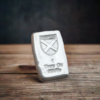1 troy oz pressed saltire shield bar, 999fs, solid silver, handmade Scottish silver bullion for investment, perfect patriotic gift - Image 6