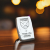1 troy oz pressed saltire shield bar, 999fs, solid silver, handmade Scottish silver bullion for investment, perfect patriotic gift - Image 5