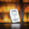 1 troy oz pressed saltire shield bar, 999fs, solid silver, handmade Scottish silver bullion for investment, perfect patriotic gift - Image 3