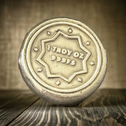 1 Troy Oz Fine 999 Silver Star Round, Handmade in Scotland for Collectors and Unique Gifts - Image 7