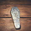 1 Troy Oz Solid Silver RIP Coffin - Image 5