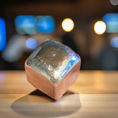 1 oz Solid Silver Cube - Image 2