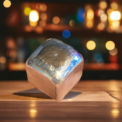 1 oz Solid Silver Cube - Image 7