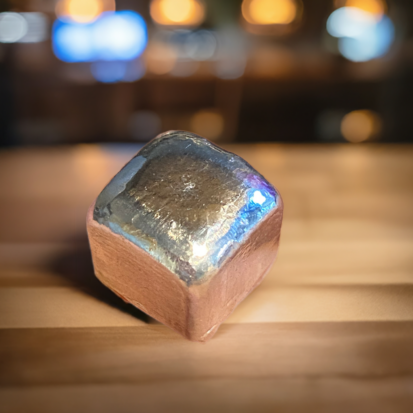 1 oz Solid Silver Cube - Image 6