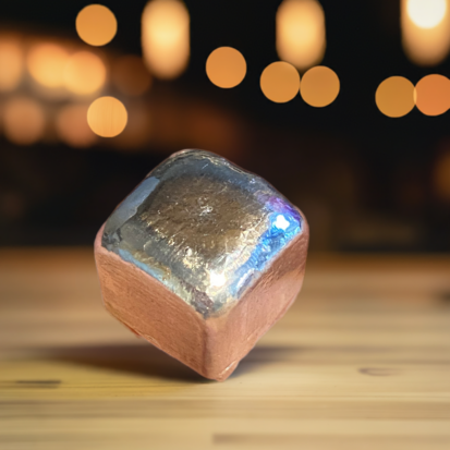 1 oz Solid Silver Cube - Image 4