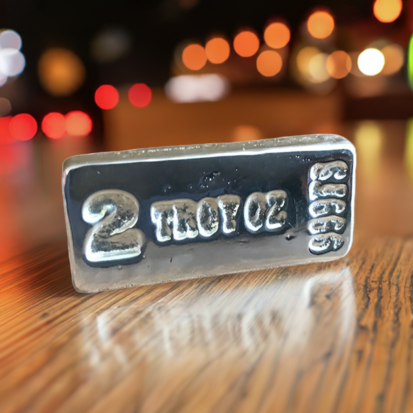 2 Oz Silver Bar (Hand Poured) - Image 6