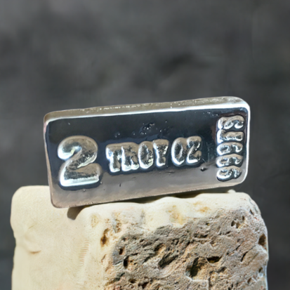2 Oz Silver Bar (Hand Poured) - Image 5