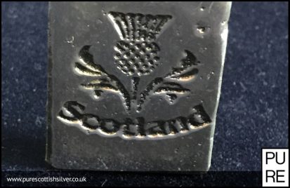 Hand Poured Silver Scotland Bar 2oz