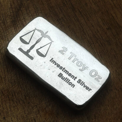 2oz Investment Solid Silver Bar, Premium Solid Investment Metal for Collectors or Investment Gifts. - Image 5