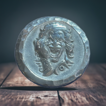 2 troy oz fine 999 silver joker round, unique handmade collectible coin for novelty gift, perfect for comic fans - Image 9