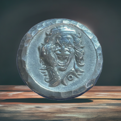 2 troy oz fine 999 silver joker round, unique handmade collectible coin for novelty gift, perfect for comic fans - Image 7