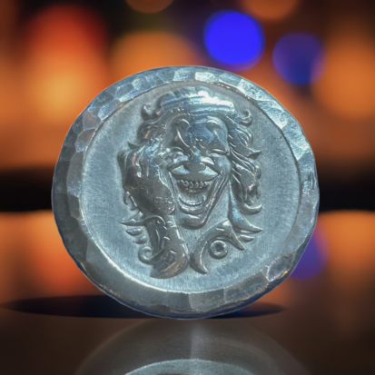 2 troy oz fine 999 silver joker round, unique handmade collectible coin for novelty gift, perfect for comic fans - Image 6