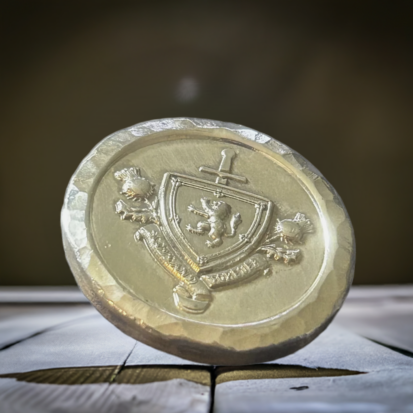 2 troy ounce Scottish Crest, Artisan Crafted Coin for Display, Ideal Gift for History Buffs and Collectors. - Image 7