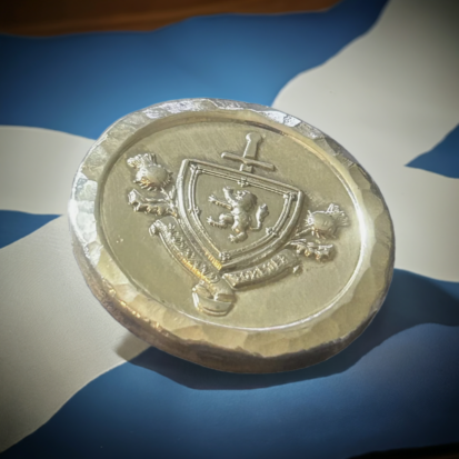 2 troy ounce Scottish Crest, Artisan Crafted Coin for Display, Ideal Gift for History Buffs and Collectors. - Image 2