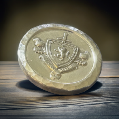 2 troy ounce Scottish Crest, Artisan Crafted Coin for Display, Ideal Gift for History Buffs and Collectors. - Image 11