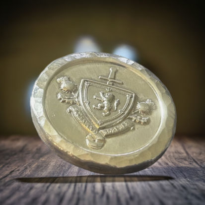 2 troy ounce Scottish Crest, Artisan Crafted Coin for Display, Ideal Gift for History Buffs and Collectors. - Image 12