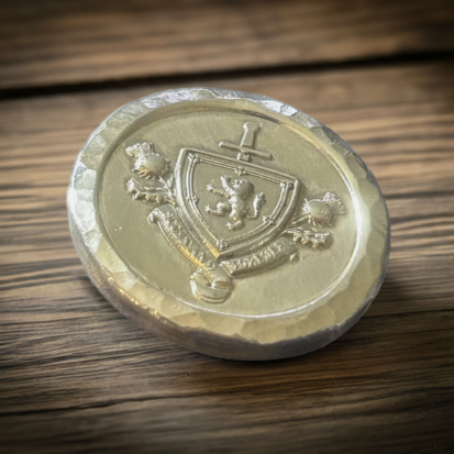 2 troy ounce Scottish Crest, Artisan Crafted Coin for Display, Ideal Gift for History Buffs and Collectors. - Image 6