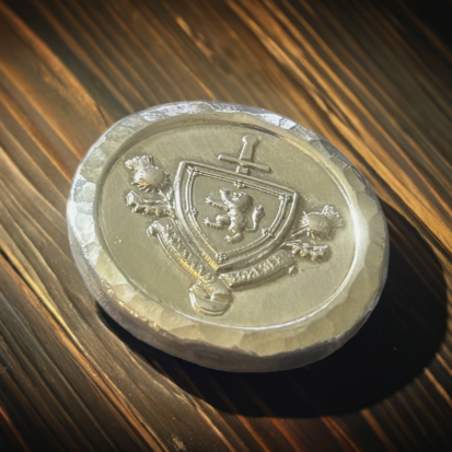 2 troy ounce Scottish Crest, Artisan Crafted Coin for Display, Ideal Gift for History Buffs and Collectors. - Image 10
