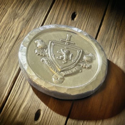 2 troy ounce Scottish Crest, Artisan Crafted Coin for Display, Ideal Gift for History Buffs and Collectors. - Image 13