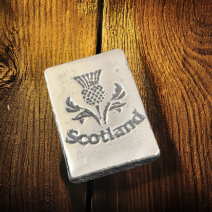 2oz Scotland Thistle Silver Bar - Image 10