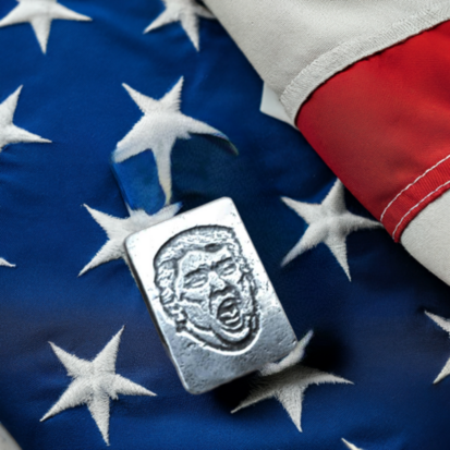 2oz Silver - Donald Trump Bar - Image 3