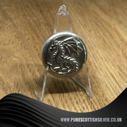 Silver Round 2oz Mythical Dragon Design – Collectible Fine Silver Coin for Fantasy Enthusiasts & Unique Gifts 6