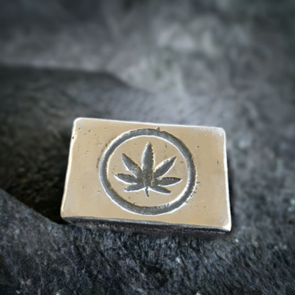 2oz Silver Cannabis Bar - Image 7
