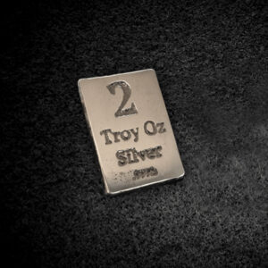 2 Troy Oz Silver Bar
