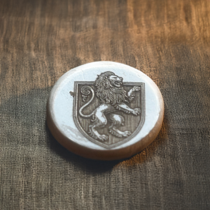 3g Solid Silver Fractionals - Rampant Lion - Image 2