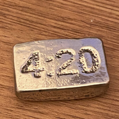 4:20 – 1 oz Solid Silver bar 3
