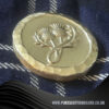 2oz solid silver double thistle round
