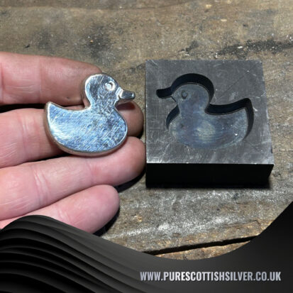 Rubber Duck Graphite Mould – Perfect for Casting Precious Metals – Unique Gift for Crafters and DIY Enthusiasts 5