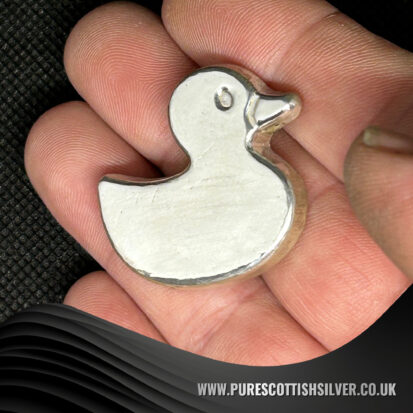 50 Gram Solid Silver Bullion Duck, Exquisite Investment Piece, Perfect for Collectors, Unique Birthday Gift 3