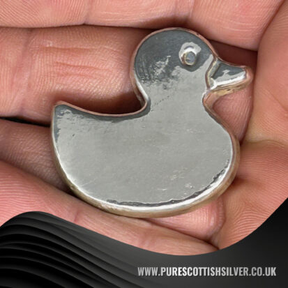 50 Gram Solid Silver Bullion Duck, Exquisite Investment Piece, Perfect for Collectors, Unique Birthday Gift 4
