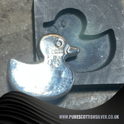 Rubber Duck Graphite Mould – Perfect for Casting Precious Metals – Unique Gift for Crafters and DIY Enthusiasts 3